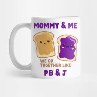 pbj mommy & me (grape) Mug